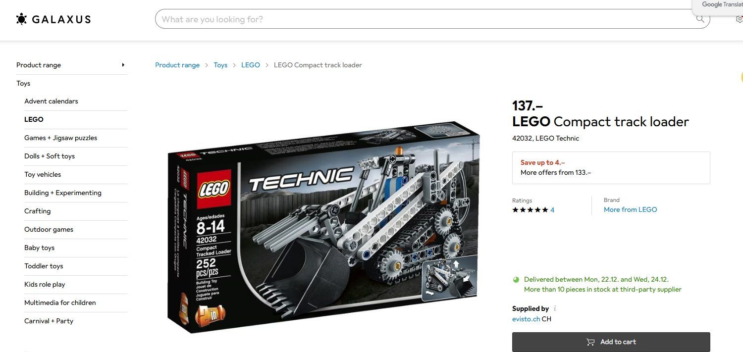 Lego Baukästen: LEGO Technic 42032 - 100% NEW – Neu und originalverpackt aus Pambio Noranco von Pol69 1