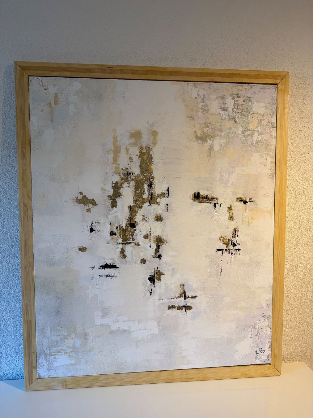 Poster & Bilder: Abstraktes Öl Bild – Gebraucht aus Zürich von kat_d9z7
