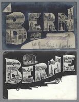 1904, 1905, BERN, BERNE, 2 LEPORELLO (1 x ECKBUG)