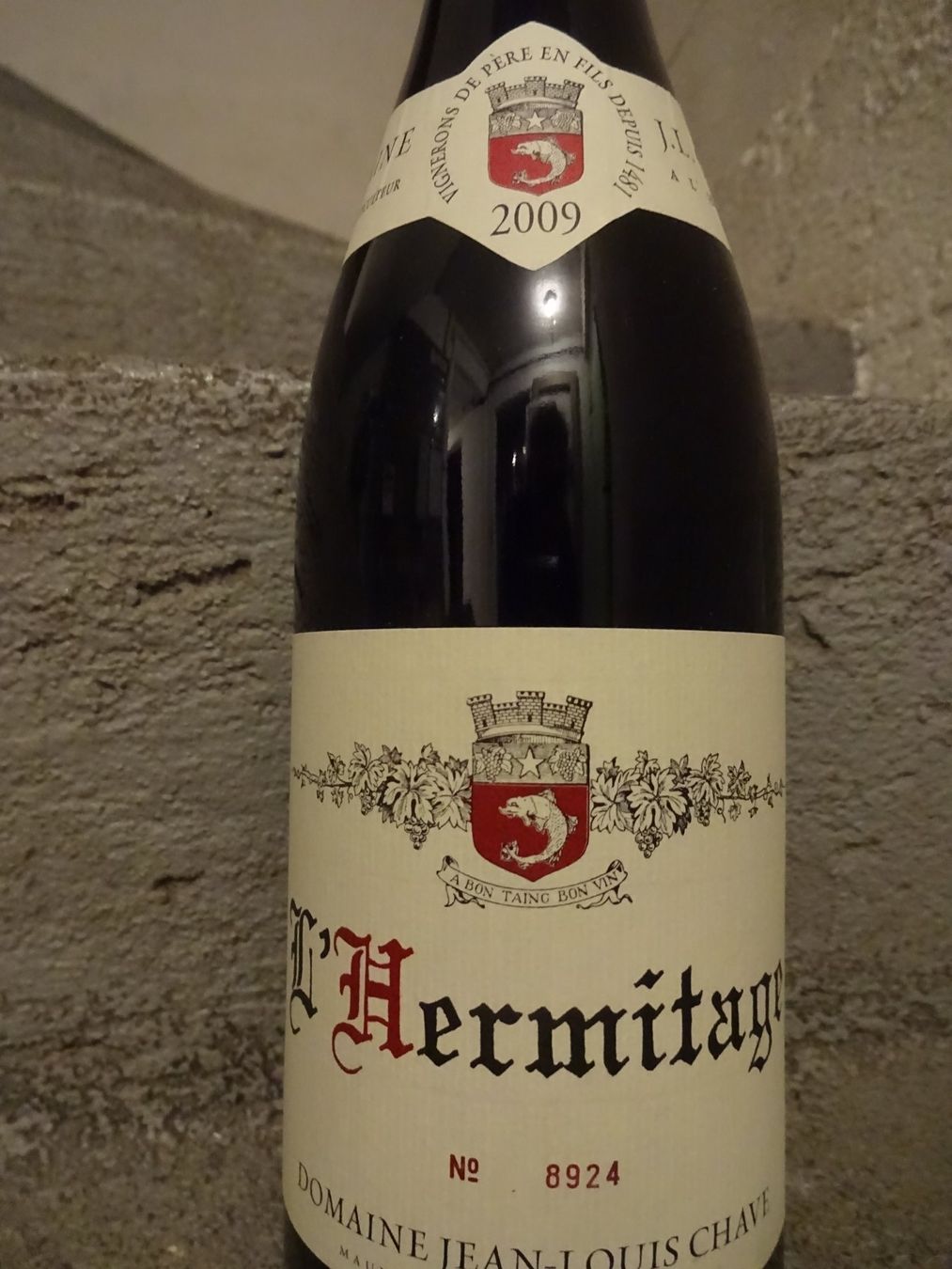 Vino: 100 PP  - J.L. Chave  -  Hermitage -  2009 – Nuovo (secondo la descrizione) da Cham venduto da mktreasure
