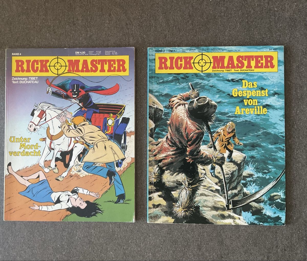 Comics: Rick Master Comic-Hefte, Band 2 & 4, Top, Rar! – Gebraucht aus Jegenstorf von BAVARIA4CH