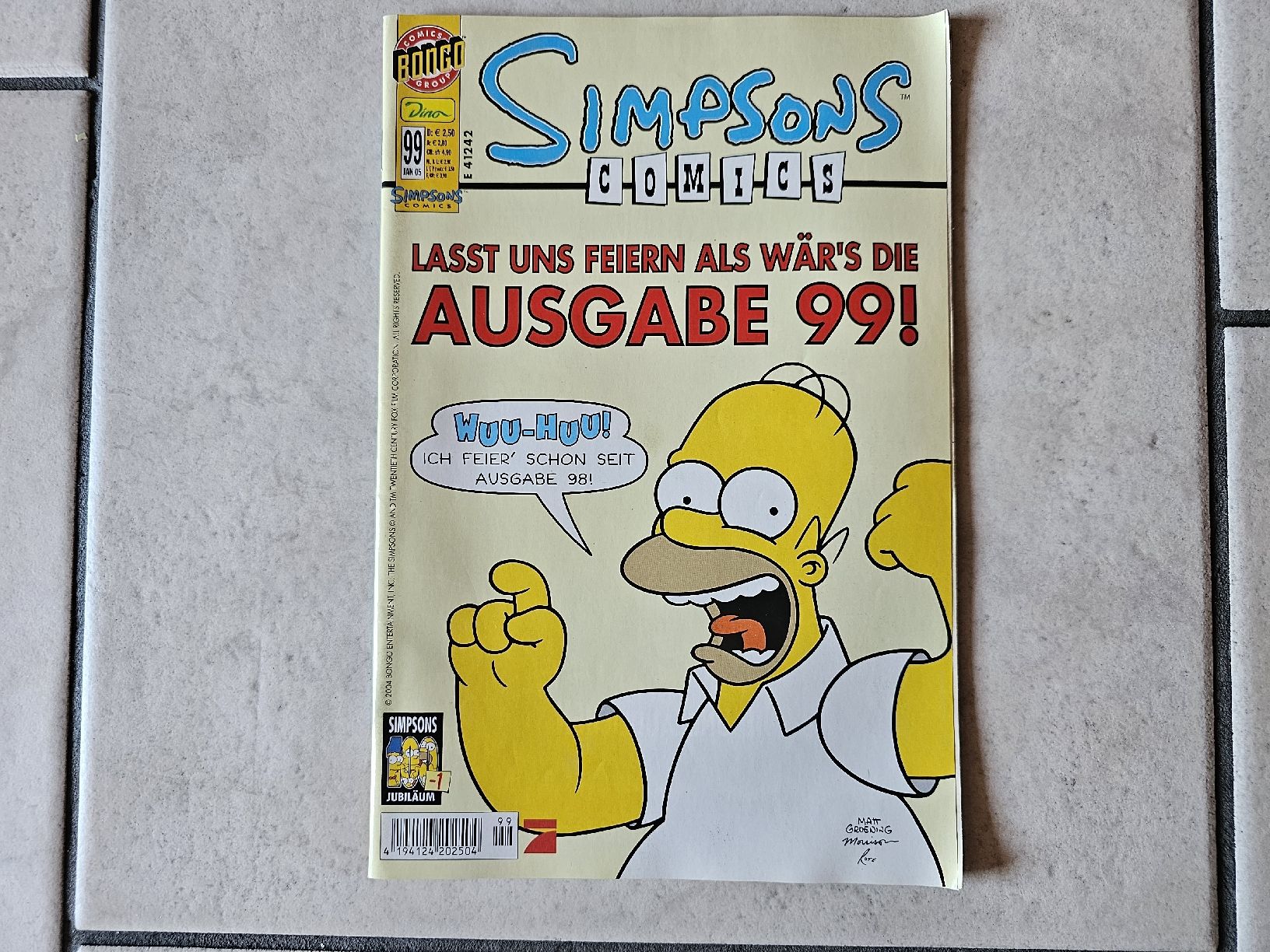 BD: Simpsons Comic  -  Heft #99 – D'occasion à Schneisingen par backstore24