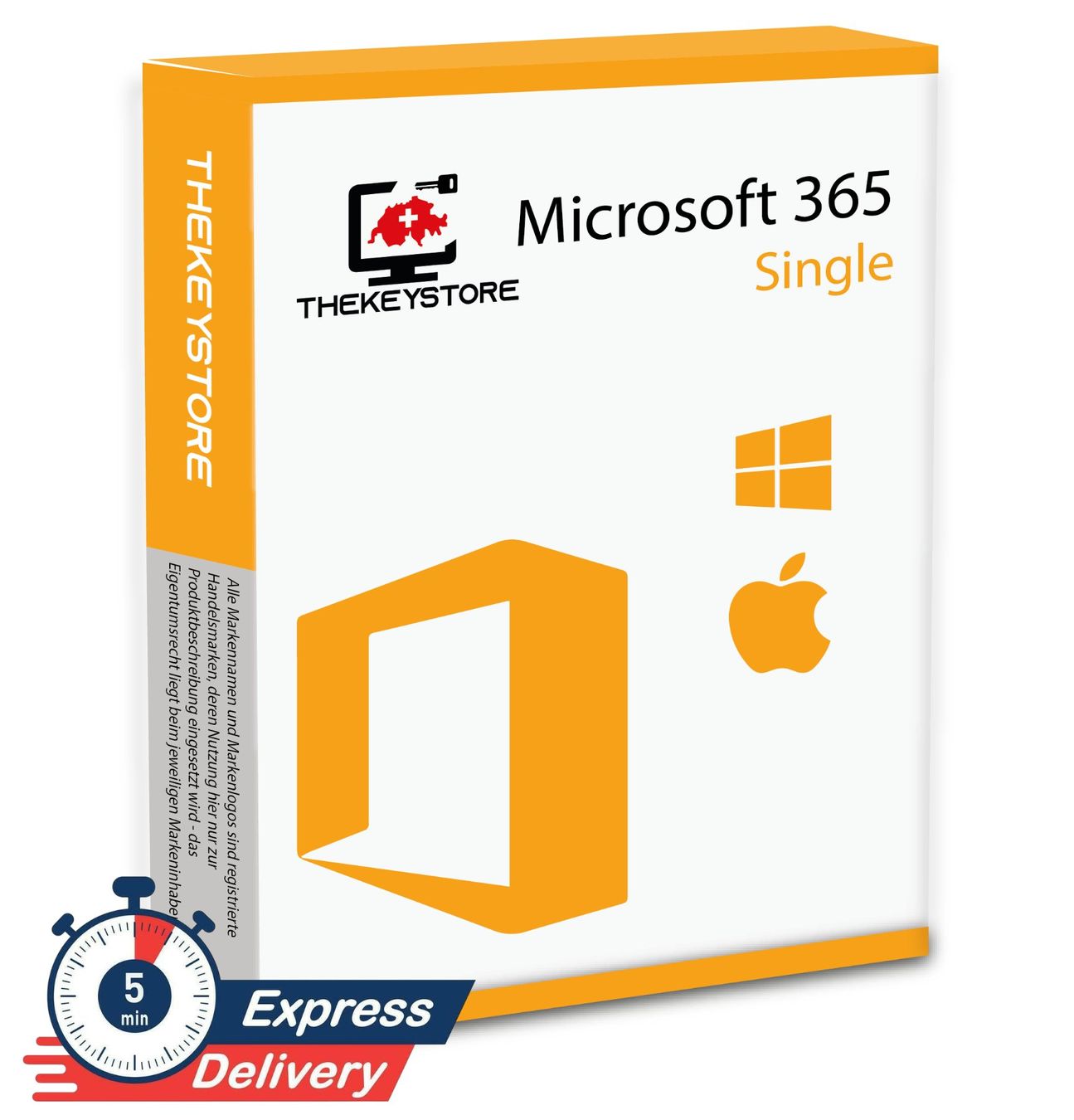 Microsoft Software: Microsoft Office 365 Single – Usato da Luzern venduto da TheKeyStoreSchweiz