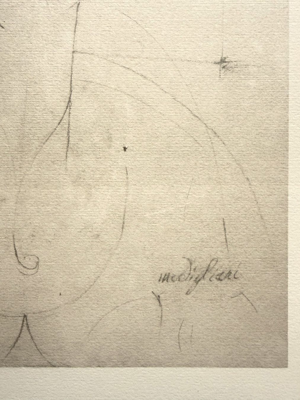 Grafiken & Lithographien: Amedeo Modigliani - Lithografie in limitierter Auflage – Gebraucht aus Ponte Tresa von 11GalleriaAlterEgo11 3