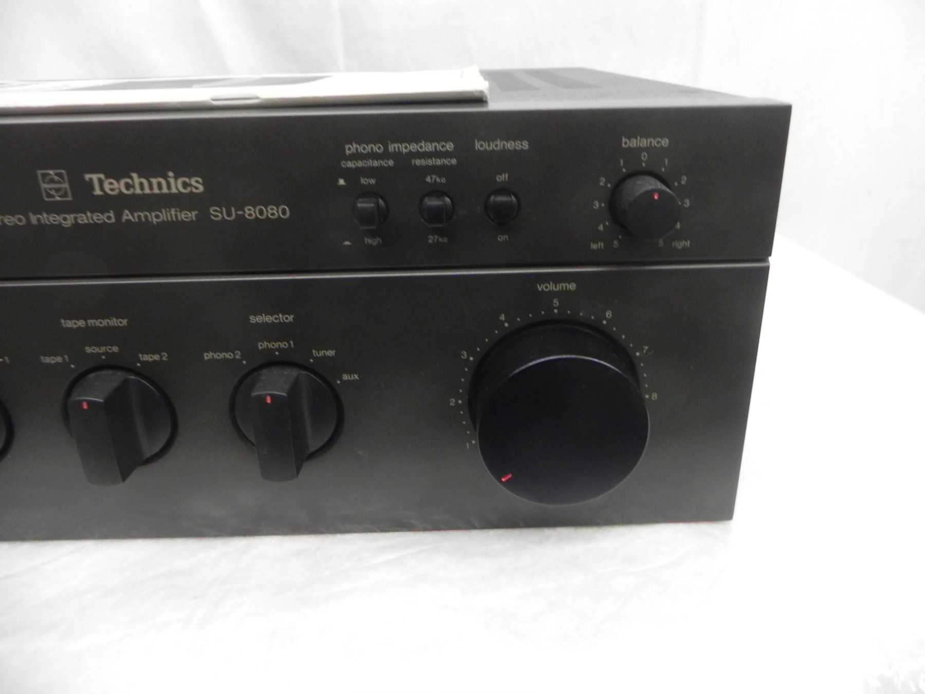 Technics Amplificatori: Technics SU-8080  Verstärker revidiert Total Liquidation – Usato da Basel venduto da Life-Style-Art 3
