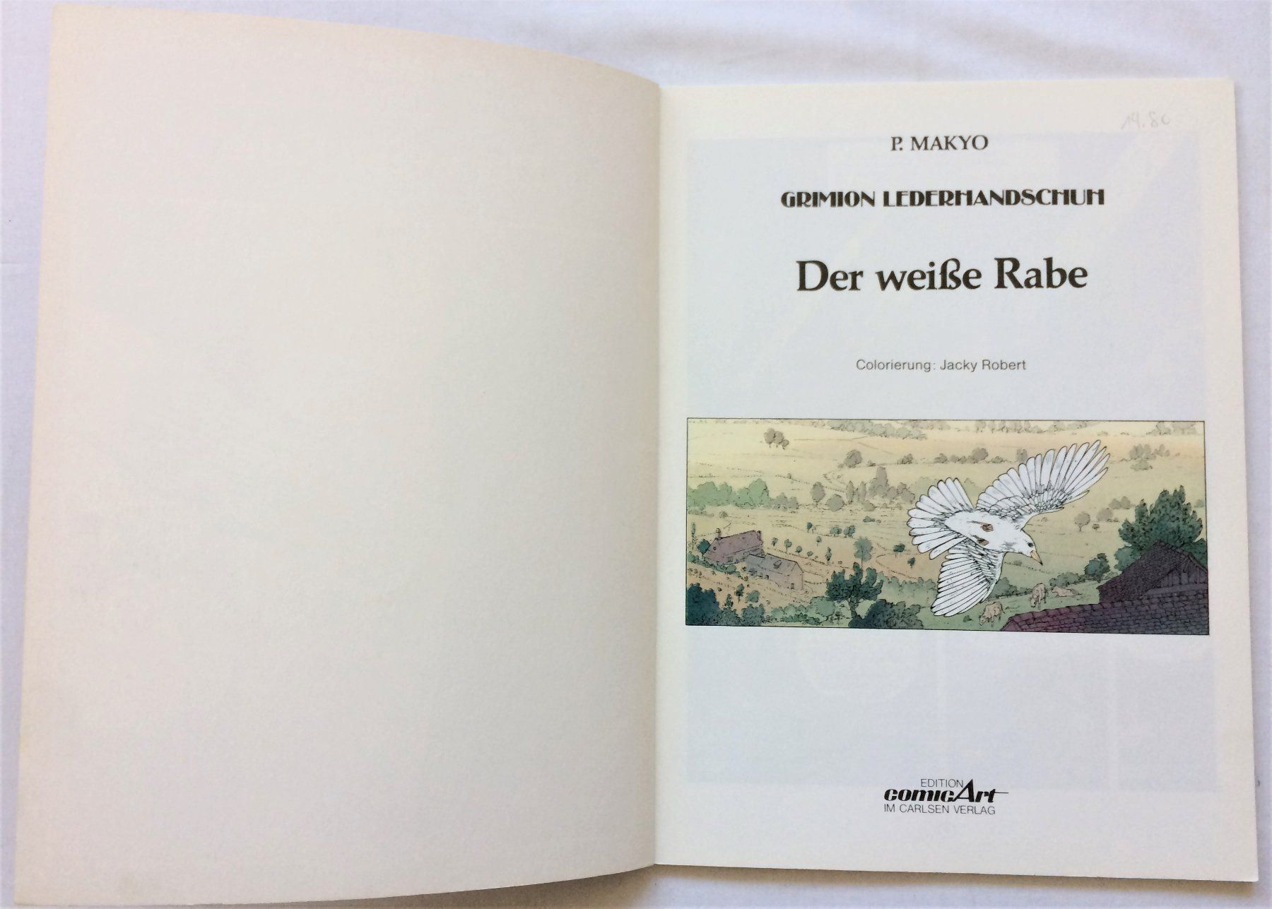 Fumetti: GRIMION LEDERHANDSCHUH - Band 2+3 – Usato da Schaffhausen venduto da durruti 2