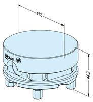 Erowa ER-035210 D72 ITS Blank Flat Edelstahlhalter 6 Stück