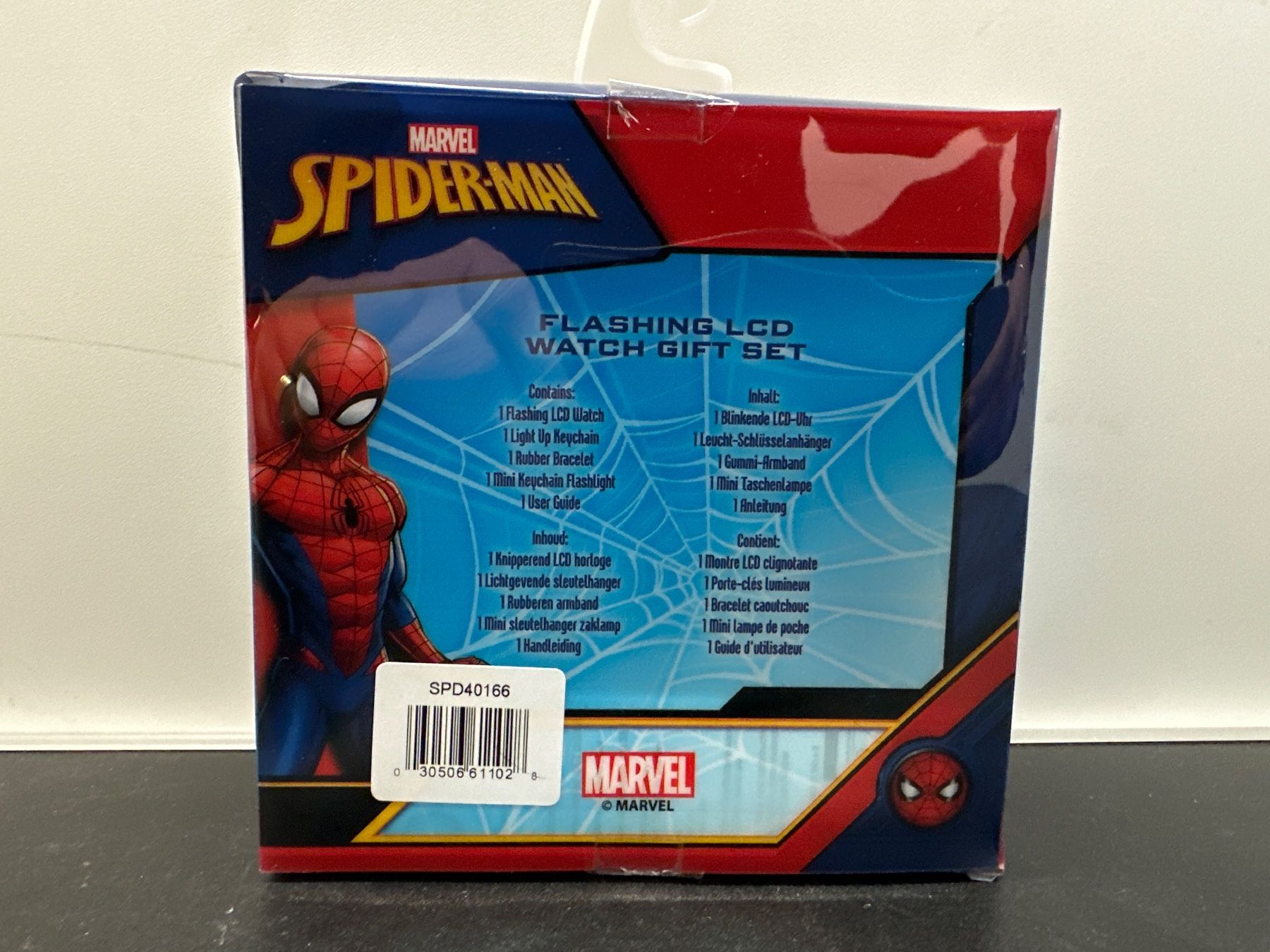 Marvel Giocattoli: Neu Kinderuhr Marvel Spider- Man Geschenk - Set (1x) – Nuovo e nell'imballaggio originale da Inwil venduto da Rzic-Liquidationen 2