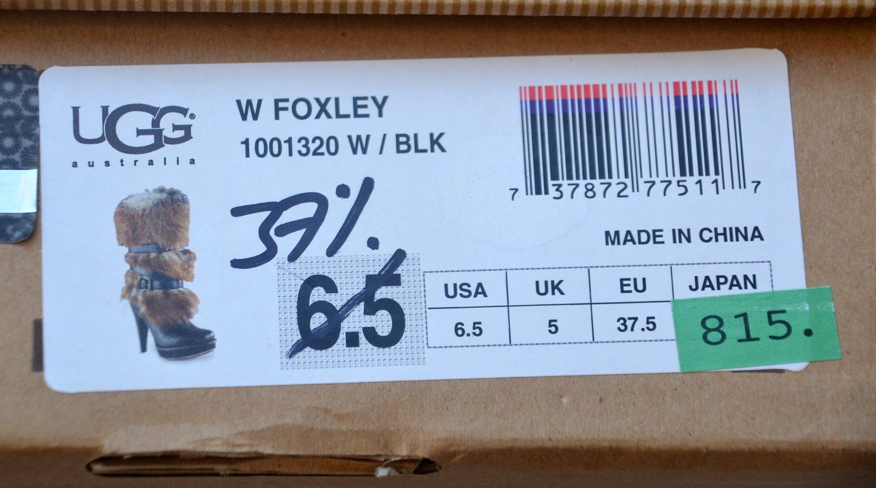Ugg Scarpe da donna: Boots / bottes UGG W Foxley .37.5 – Nuovo e nell'imballaggio originale da Collonges venduto da arashee 6