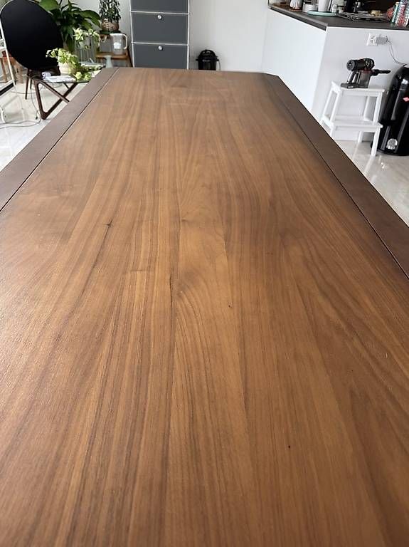 Tische: Zuiver Storm Esstisch / Dining Table 220x90, Walnut – Gebraucht aus Rüschlikon von hellespont 4