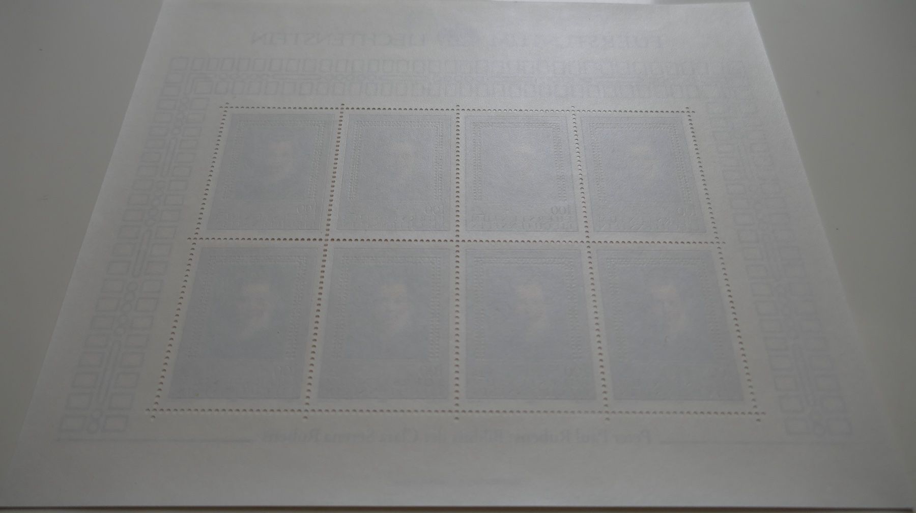 Tous les timbres: Fl Kleinbogen Satz 1985 Gemälde postfrisch** – Neuf (Voir description) à Möhlin par PHILABARTIS 4