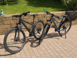 2x Cube Mountainbikes 27.5 Zoll – beide zusammen zum Top-Pre