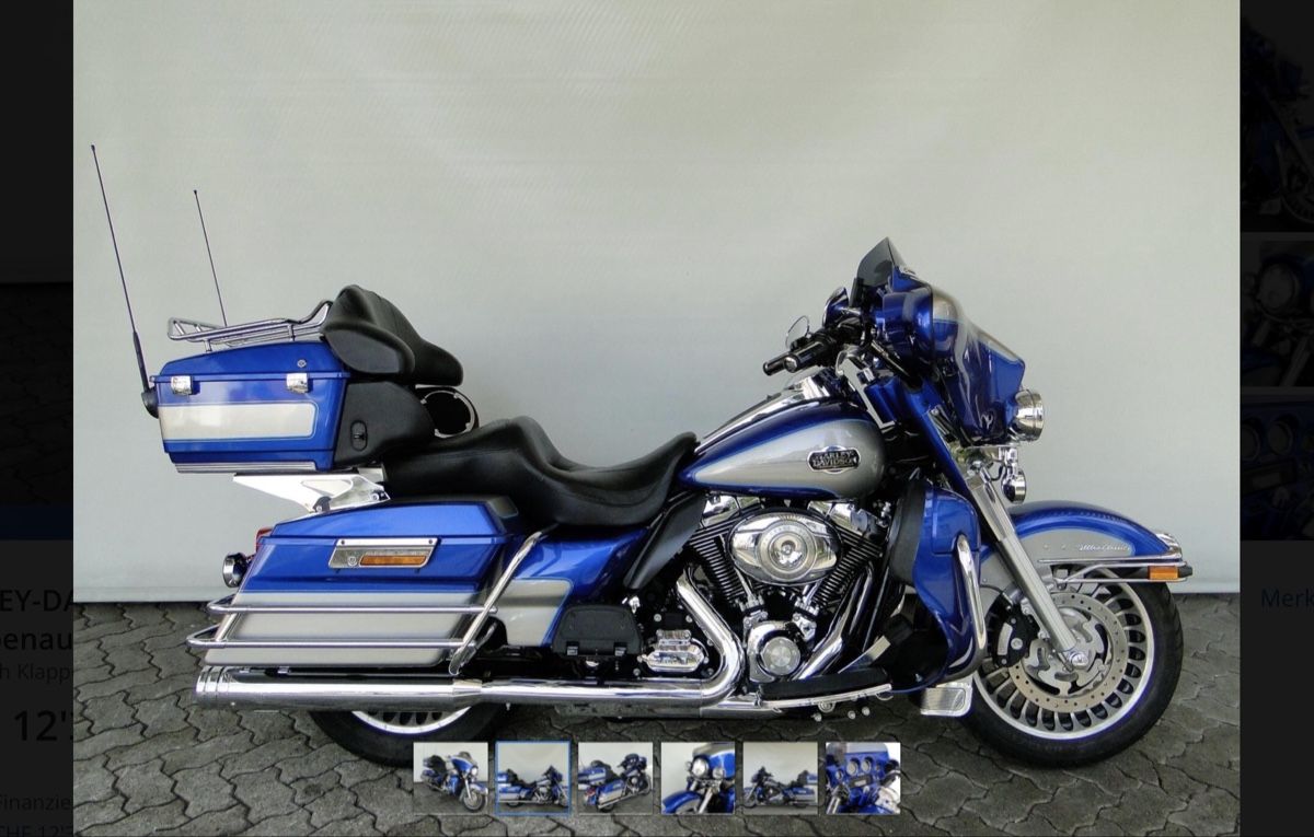 Touring: Harley Davidson FLHTCU – Usato da Riehen venduto da Hjw1 1