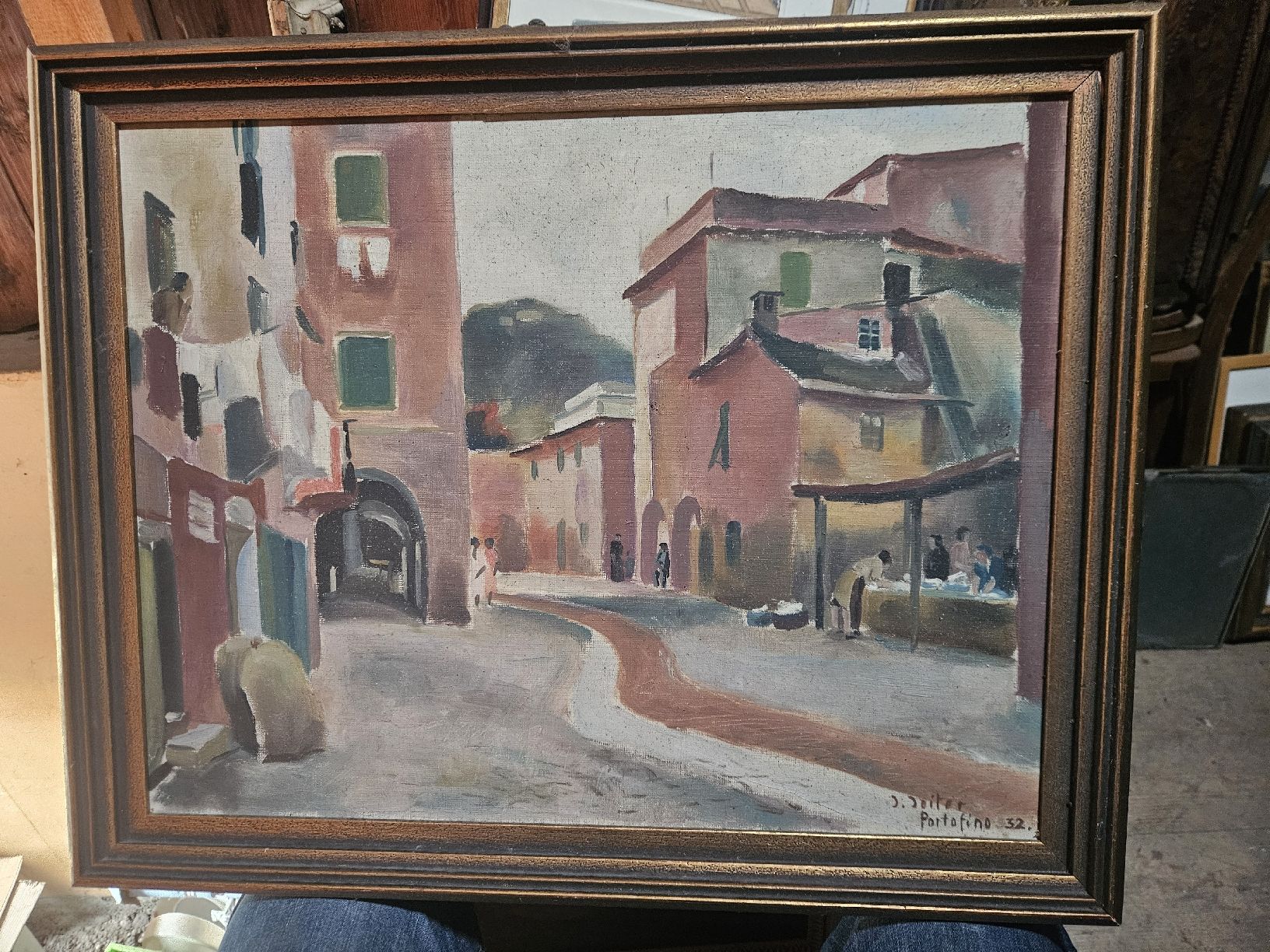 Tableaux: gemälde 1932 – D'occasion à Schwellbrunn par Omega-alpha