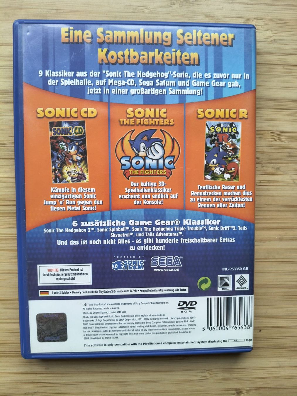 Giochi: Sonic Gems Collection (PS 2) – Usato da Riedholz venduto da ste_96cd 1