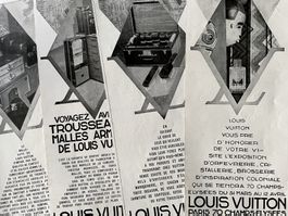 Louis Vuitton - 4 alte Werbungen / Anciennes publicités 1930