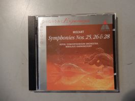 Mozart - Symphonies Nos. 25, 26 & 28 - Harnoncourt CD