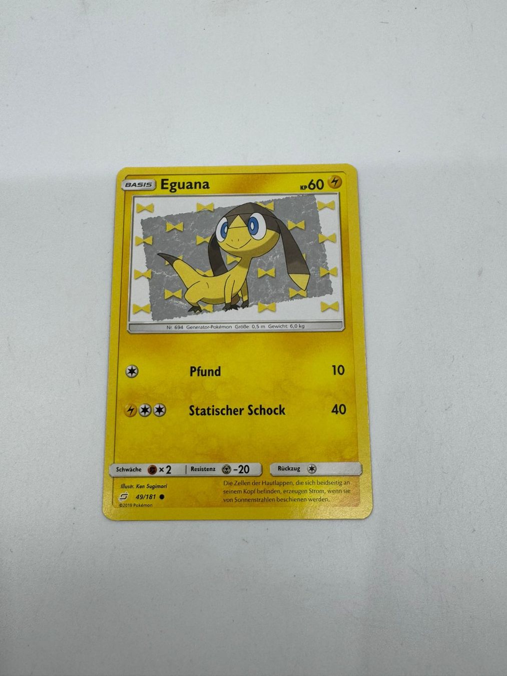 Pokémon Carte collezionabili: Pokemon-Karte Eguana 49/181 – Usato da Herisau venduto da Seyashop1