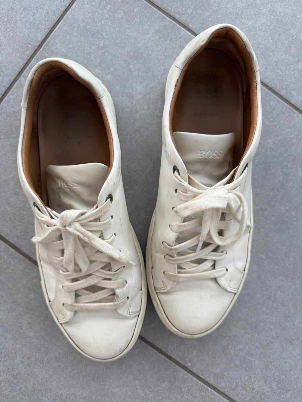Hugo Boss Scarpe da uomo: Hugo Boss Sneaker Mirage Grösse 41 weiss – Usato da Schaffhausen venduto da Kaiser0009 1