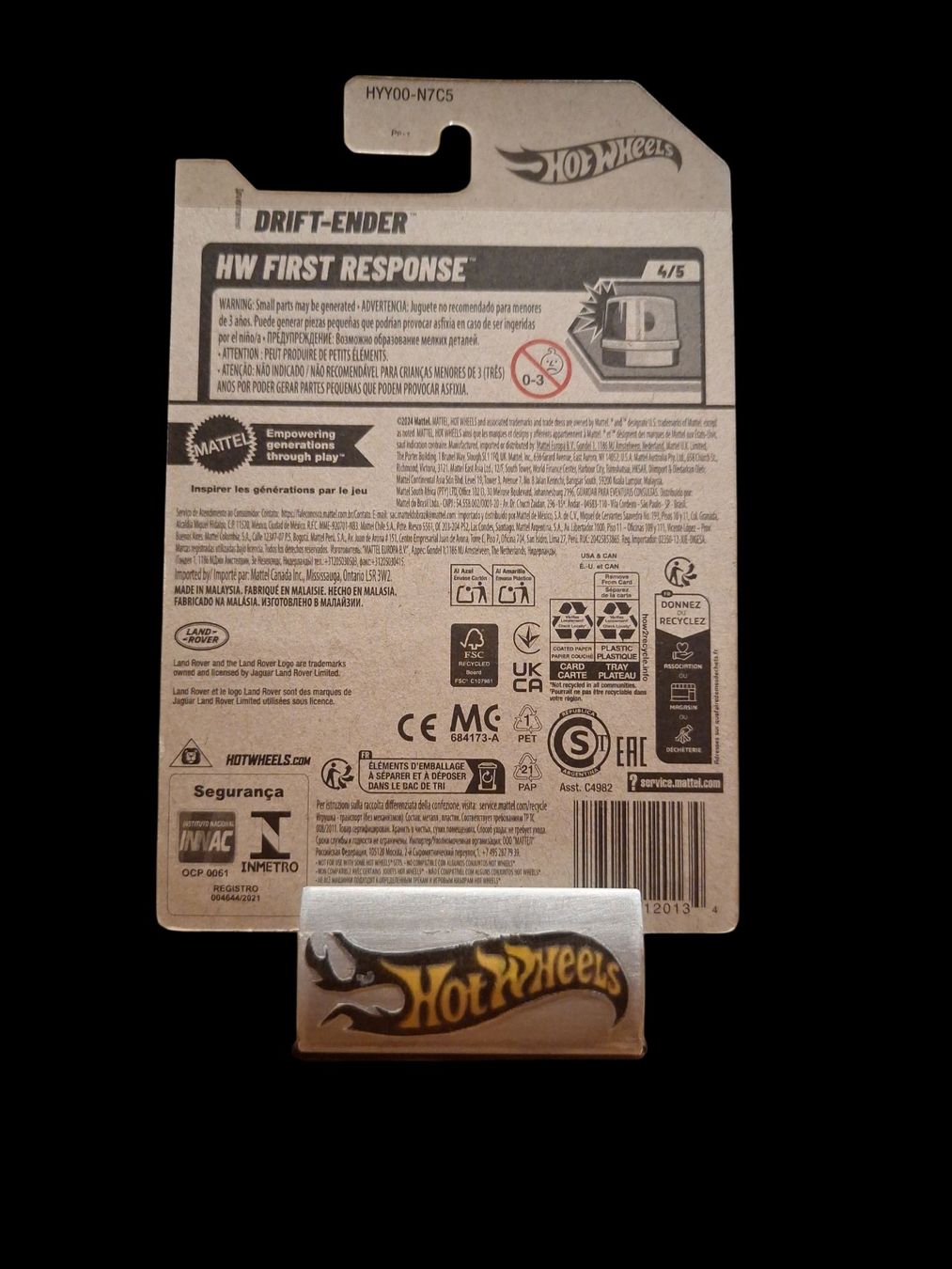 Hot Wheels Modellini d'auto: Hot Wheels HW First Response 2025 Drift-Ender 4/5 L – Nuovo e nell'imballaggio originale da Adlikon venduto da Mmartin0 1