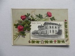 Karte Bauma ZH Zürich Bahnhof Zug 1920