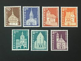 1964-6-7 - Baudenkmäler Nr 418-421-423>427**