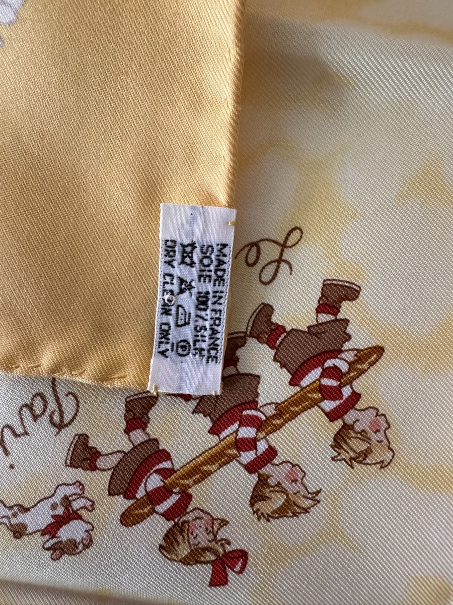Hermès Foulard & Sciarpe: Hermès gavroche Les Triplés – Nuovo e nell'imballaggio originale da Genève venduto da Allisgood 2