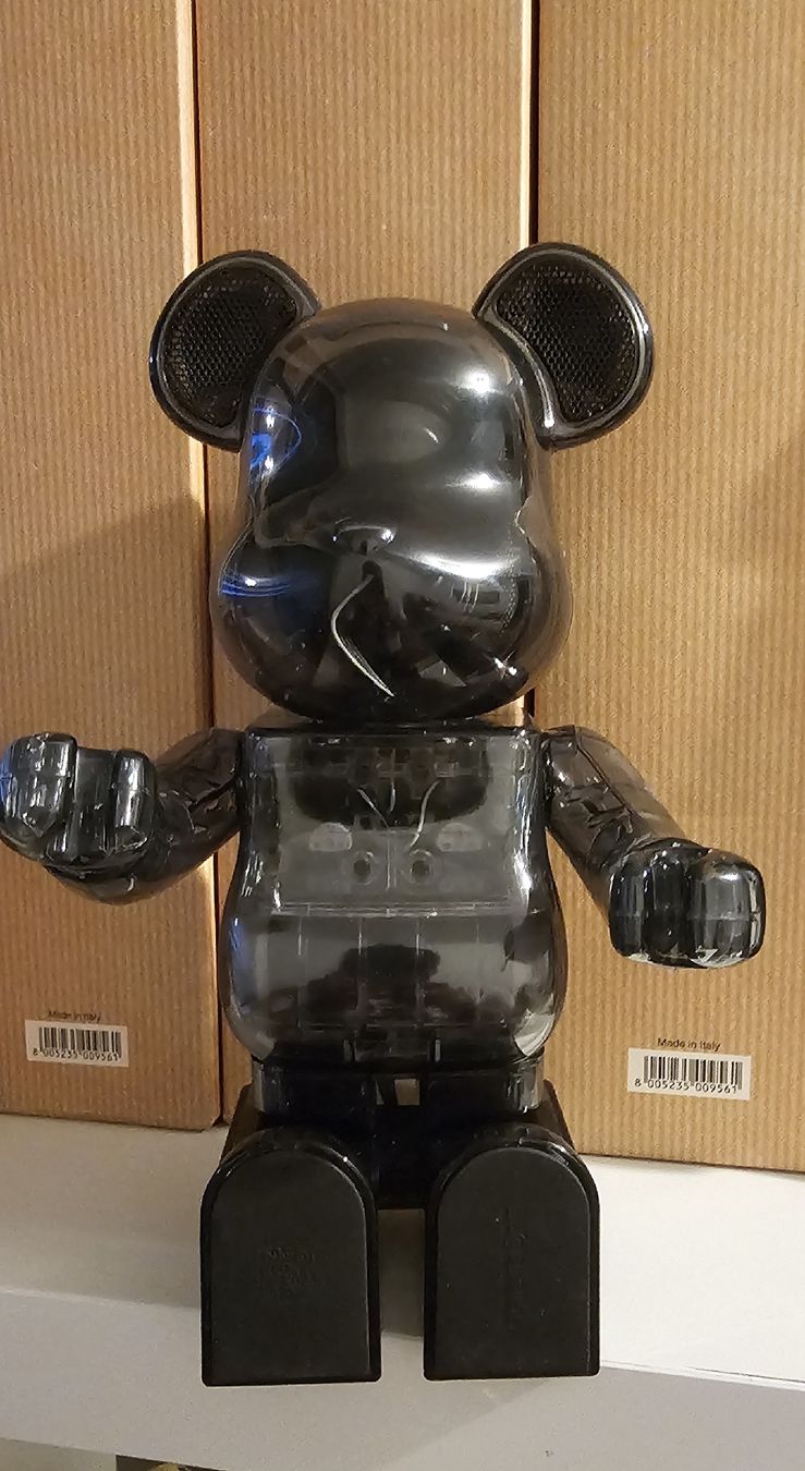 Casse acustiche: Bearbrick Audio Portable Bluetooth Speaker 400% Smoke – Nuovo (secondo la descrizione) da Cham venduto da WFRRichter 4