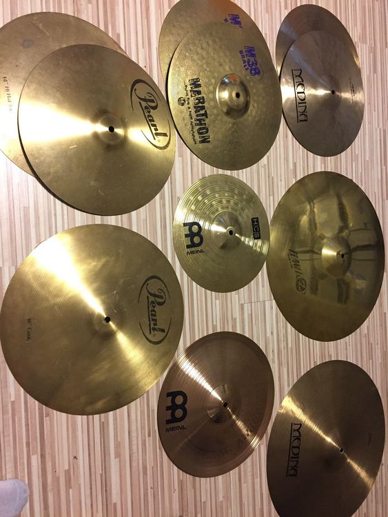 Cymbals HiHat, Crash, Splash, Ride Kaufen auf Ricardo