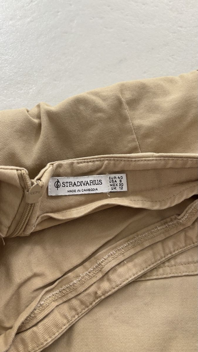 Stradivarius Gonne: Minirock beige Stradivarius 40 – Usato da Seengen venduto da sa_land 5