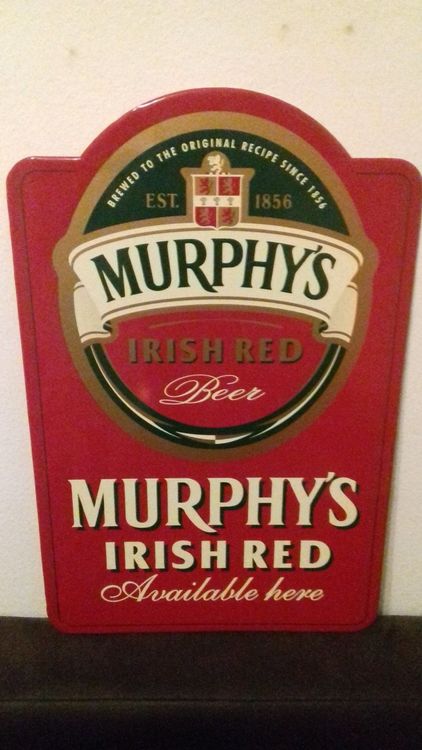 Blechschild Murphy's Beer (Gebraucht) in Lustmühle für CHF 16 – mit ...