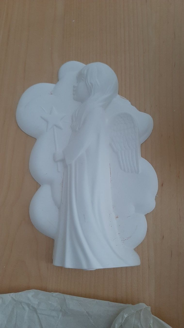 Statuette: K..108 R) 2er Set Engel gegossen – Usato da Wil SG venduto da AmandaCreations