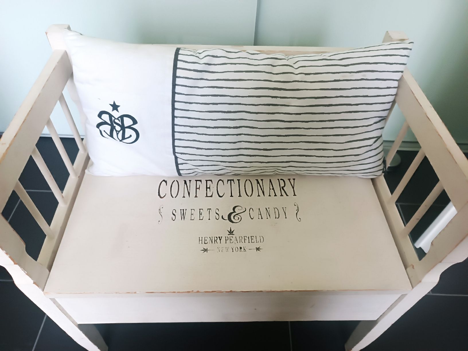 Panchine: Shabby Chic Kinderbank – Usato da Fraubrunnen venduto da Lileja