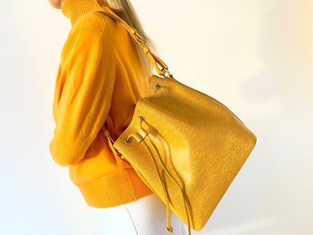 Louis Vuitton Noé Petit Epi Gelb Top aktuell