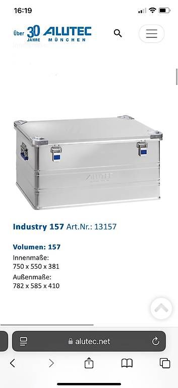 Altro per la casa: Alu Box – Usato da Mörschwil venduto da miflianja