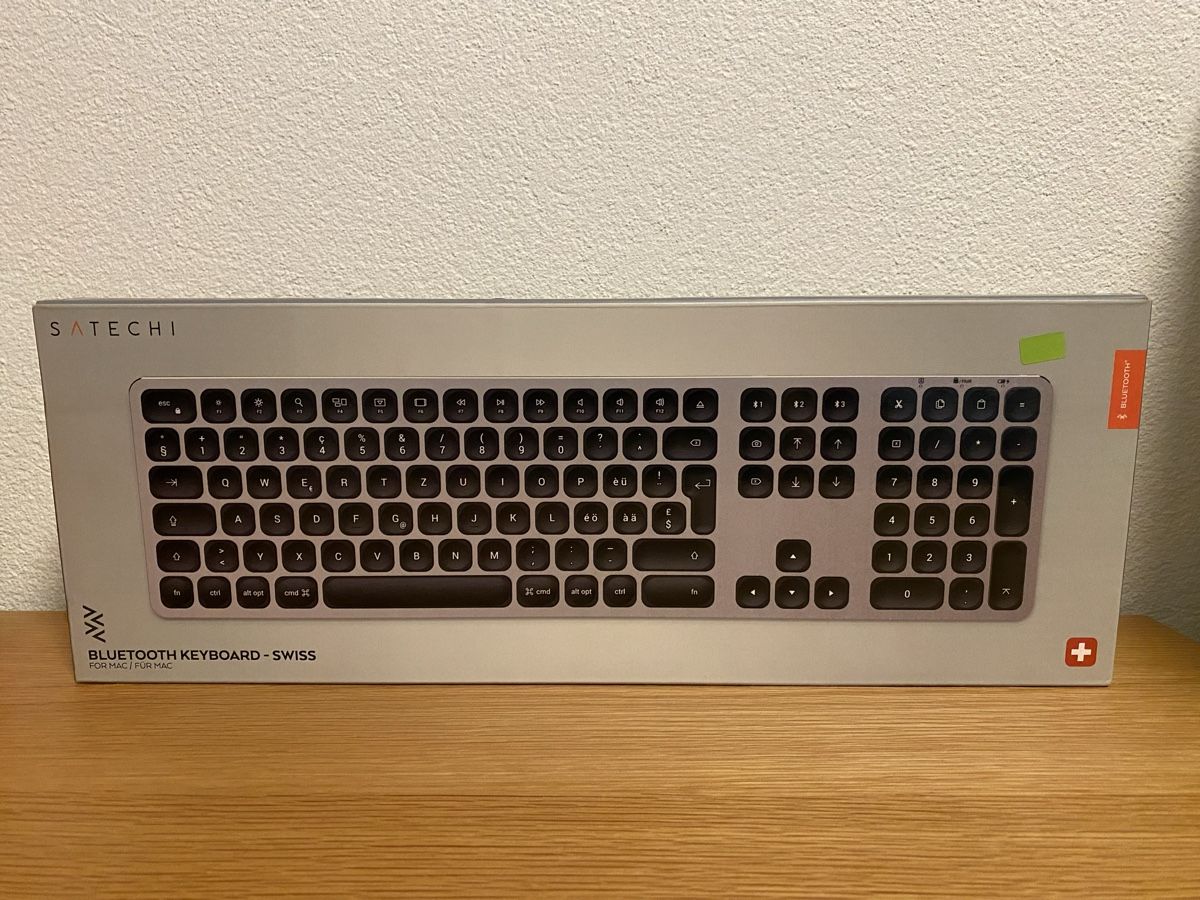 Satechi Claviers: Satechi Bluetooth Tastatur Mac, Schweizer Layout – Neuf avec emballage d'origine à Bazenheid par Fabian911 2