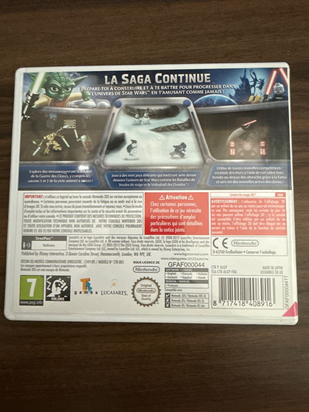 Nintendo Giochi: Lego Star Wars III 3DS – Usato da Châtelaine venduto da jas_9wnr 2