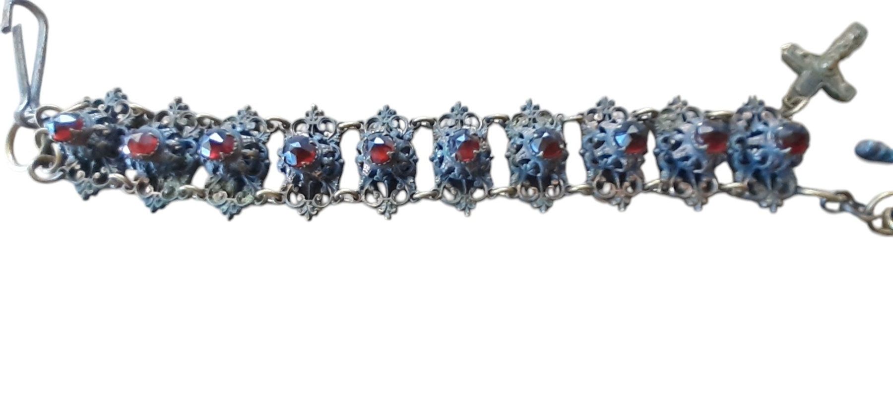 Bracciali & Braccialetti: Antikes Armband Granate – Usato da Mörschwil venduto da antiksalon21 4
