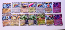 Pokemom EX Karten Lot ( 14) alle in English 