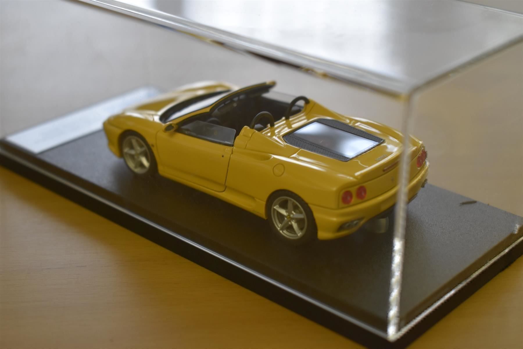 Modellautos: 1/43 Ferrari 360 Spider offen gelb – Neu und originalverpackt aus Stein AR von Krabbe2 1