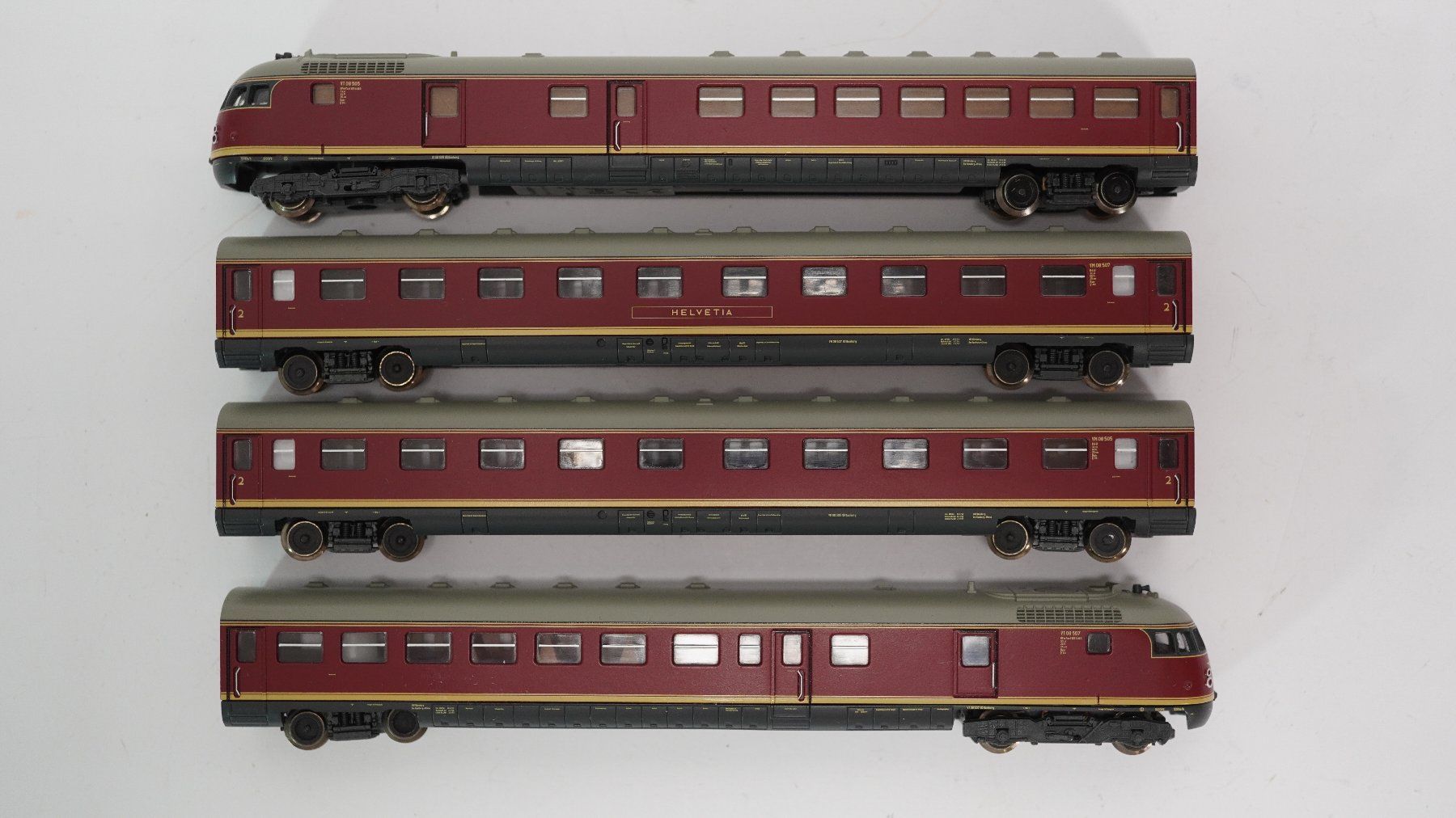 Arnold Modellini di ferrovie: e43 Arnold DB WM 09505 Triebzug 4-teilig – Usato da Thun venduto da evinka_gmbh 1
