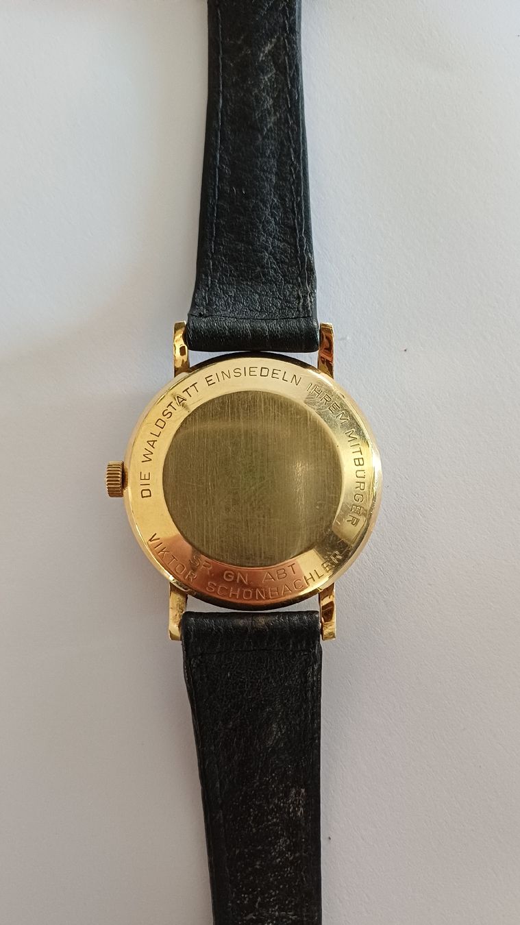 IWC Orologi: Uhr IWC Gold Automatic – Usato da Degersheim venduto da Alphi 1