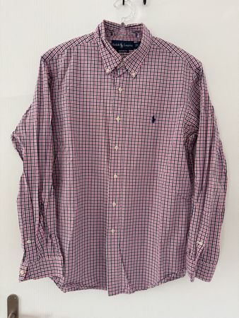 Ralph Lauren Hemd Gr. L Karomuster custom fit, oryginal