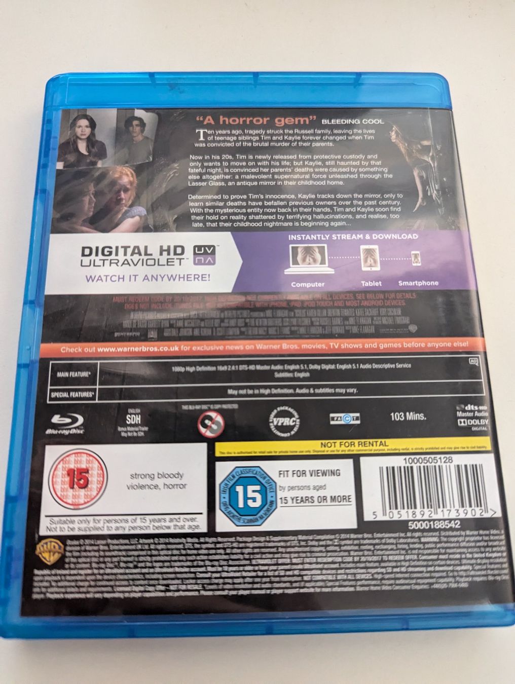 Tutti i DVDs: Oculus Blu Ray - Horror DVD – Usato da Hünenberg See venduto da SpecialEditionGaming 2