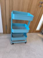 Rollwagen Metall IKEA Türkisblau
