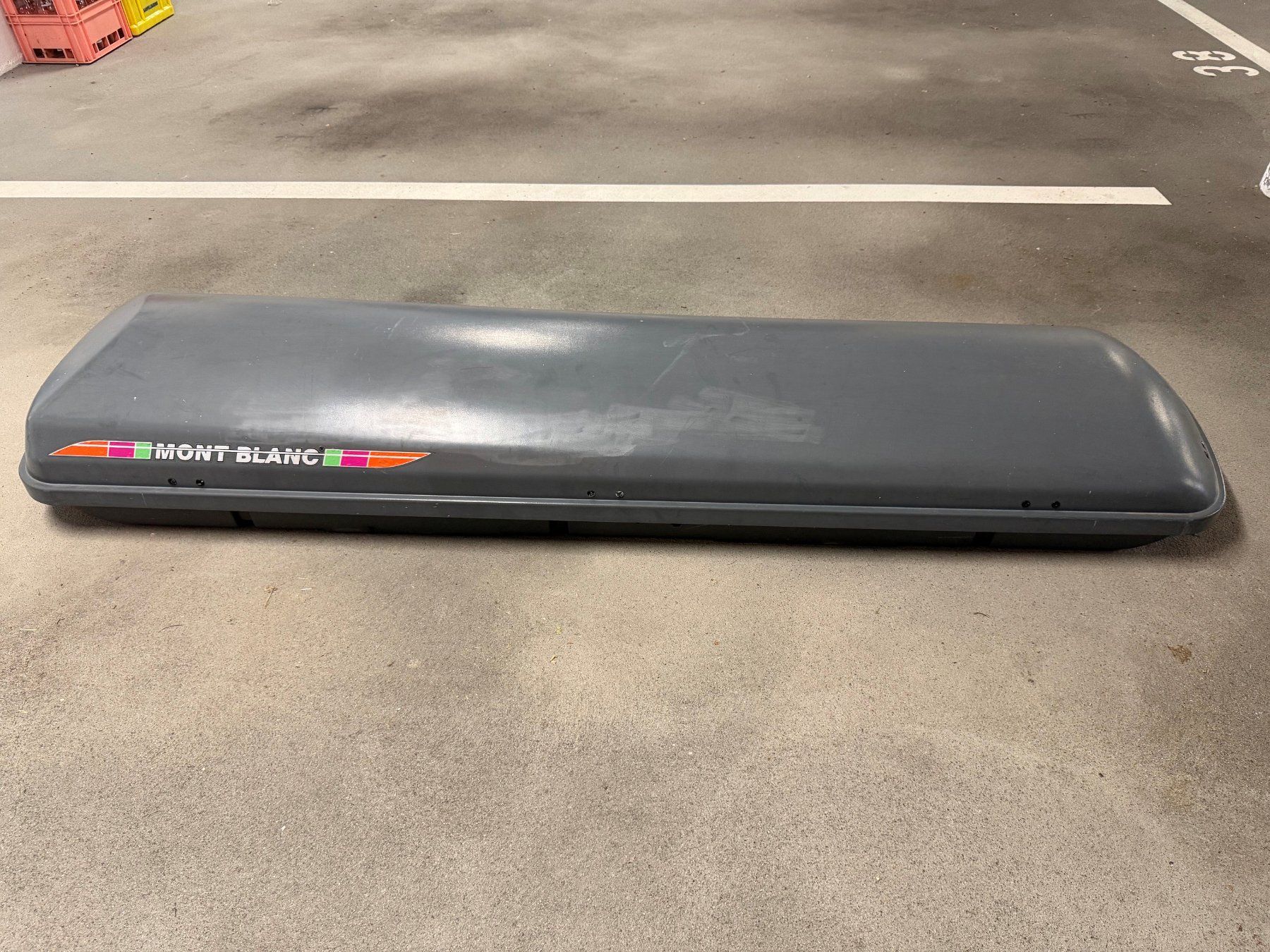 Montblanc Dachboxen: Dachbox Mont Blanc 350 – Gebraucht aus Allenwinden von Zuger89