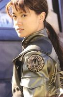 Grace Park Autogramm signiert Foto 13x18cm Battlestar Galact