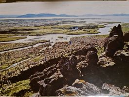 Island Postkarte Thingvellir