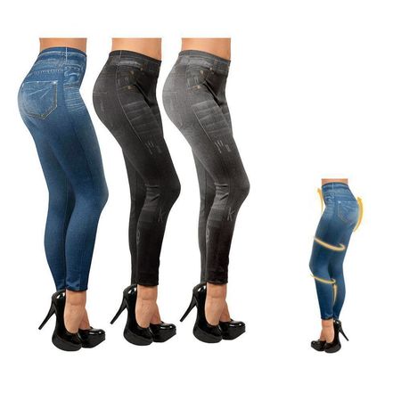 Slim Jeggings 3er-Pack, S-M