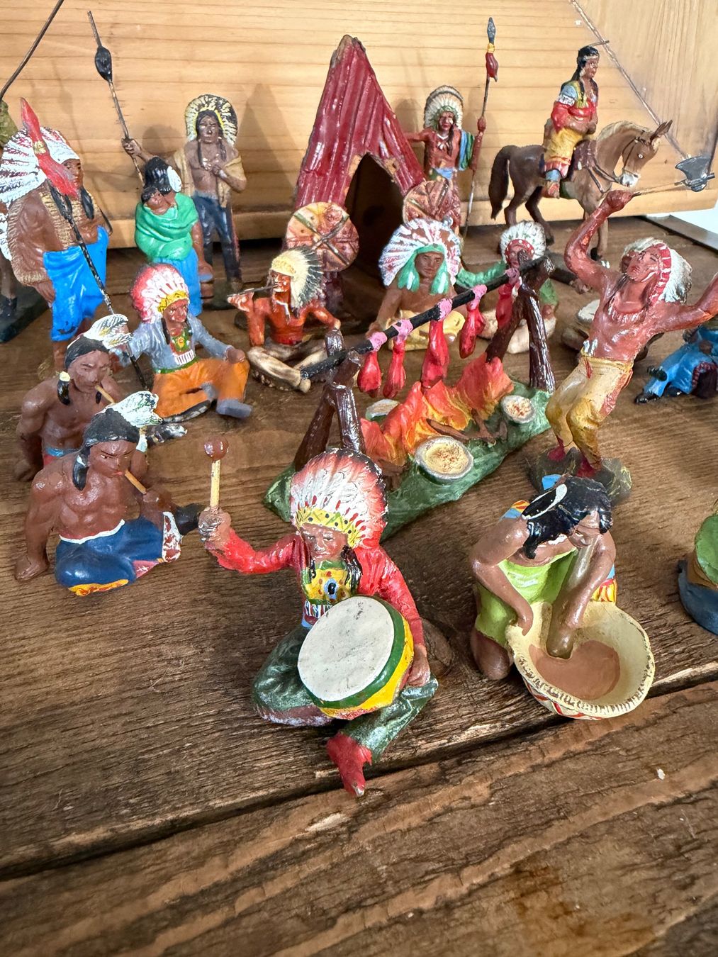 Elastolin Spielzeuge: 102 Cow-boy indiens élastolin – Gebraucht aus Ecuvillens von mcw_lx9j 4